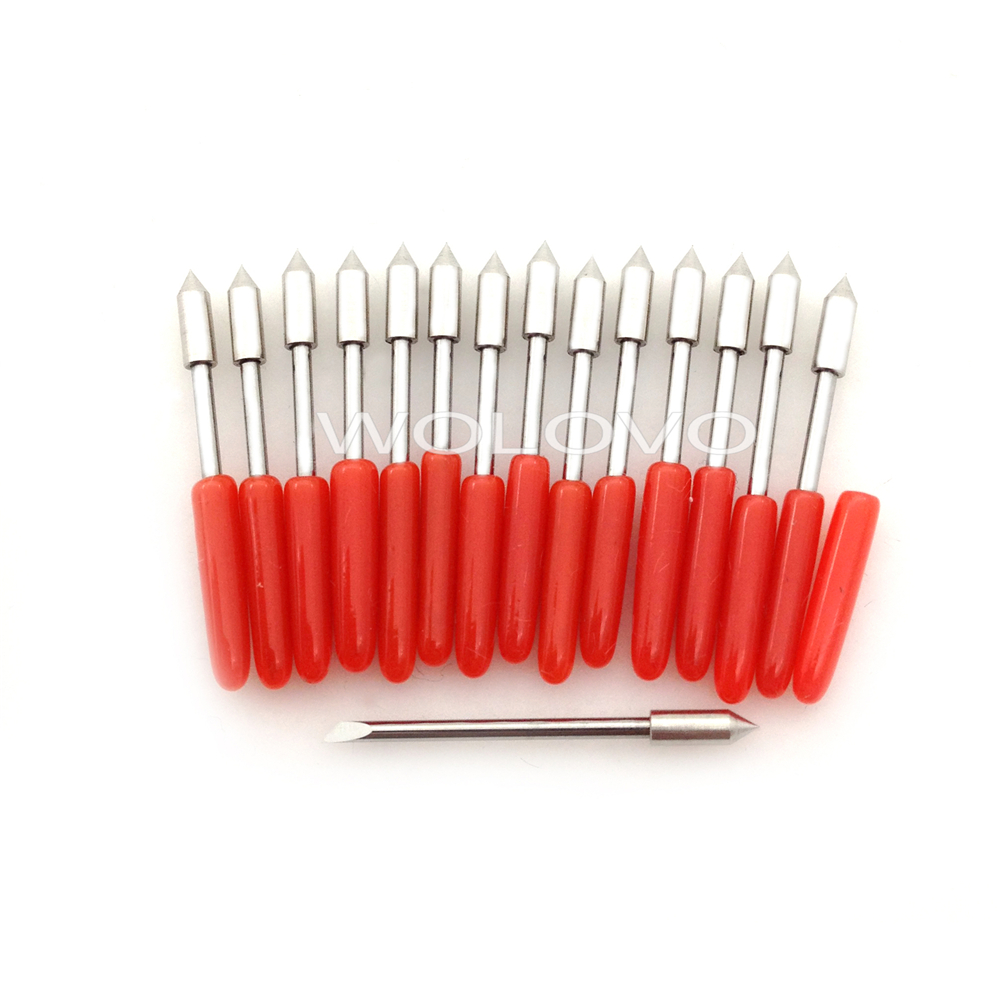 45 degree CB09 Graphtec Vinyl Plotter Cutter Blade 15pcs(with springs