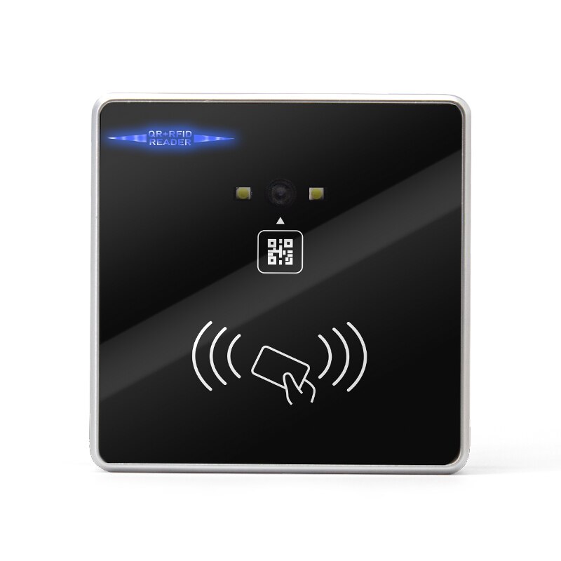 Lecteur de code à barres RFID 2D QR contrôle d'accès lecteur Wiegand Interface TTL RS232 RS485 12V 125Khz 13.56mhz