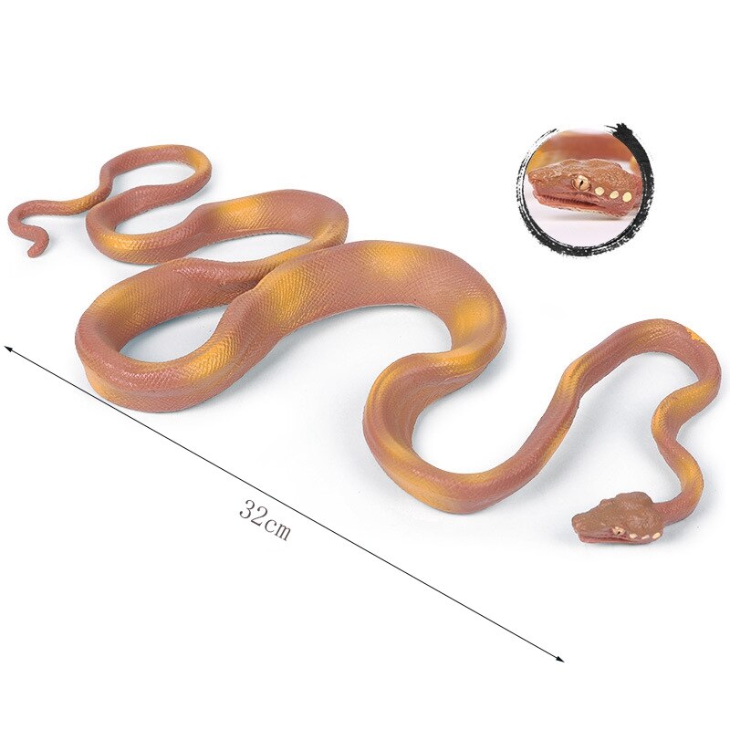 Kinderen Simulatie Wild Dier Model Speelgoed Giant Big Python Reptiel Python Model Decoratie