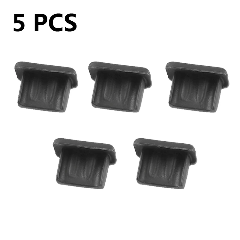 Tapones antipolvo Micro USB de silicona, tapas Micro USB, puerto de carga, tapón antipolvo para teléfono Android, portátil, banco de energía, 1-10 Uds.: Morado