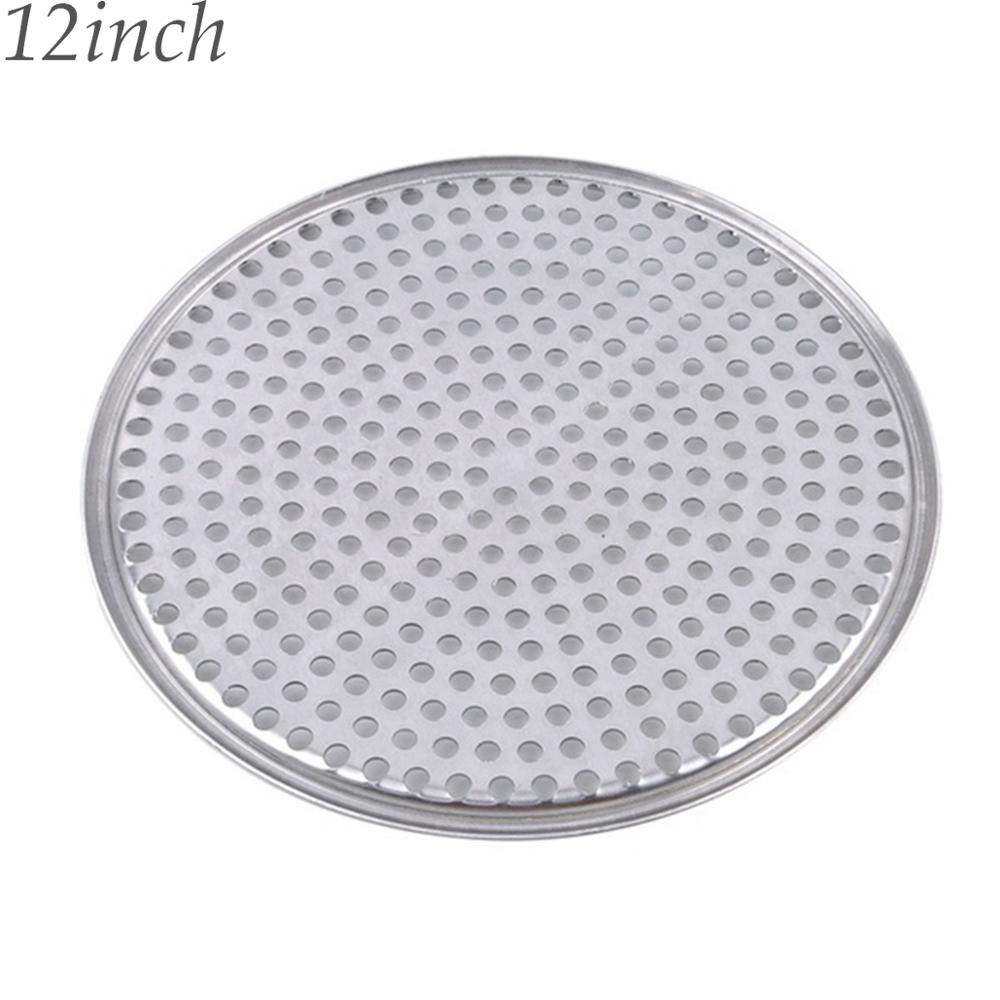 Beasea Pizza-Backblech Aus Aluminium – Mit Luftlöchern Für Knusprige Pizza – 35,6 Cm