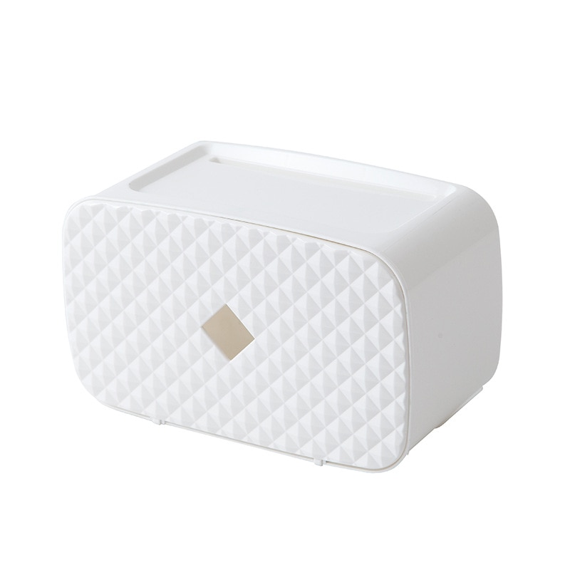 Tissue Dispenser Wall-mounted kitchen Tissue Holder Toilet Storage Box Rack Napkin Home Organizer Accessories Sanitary Paper
