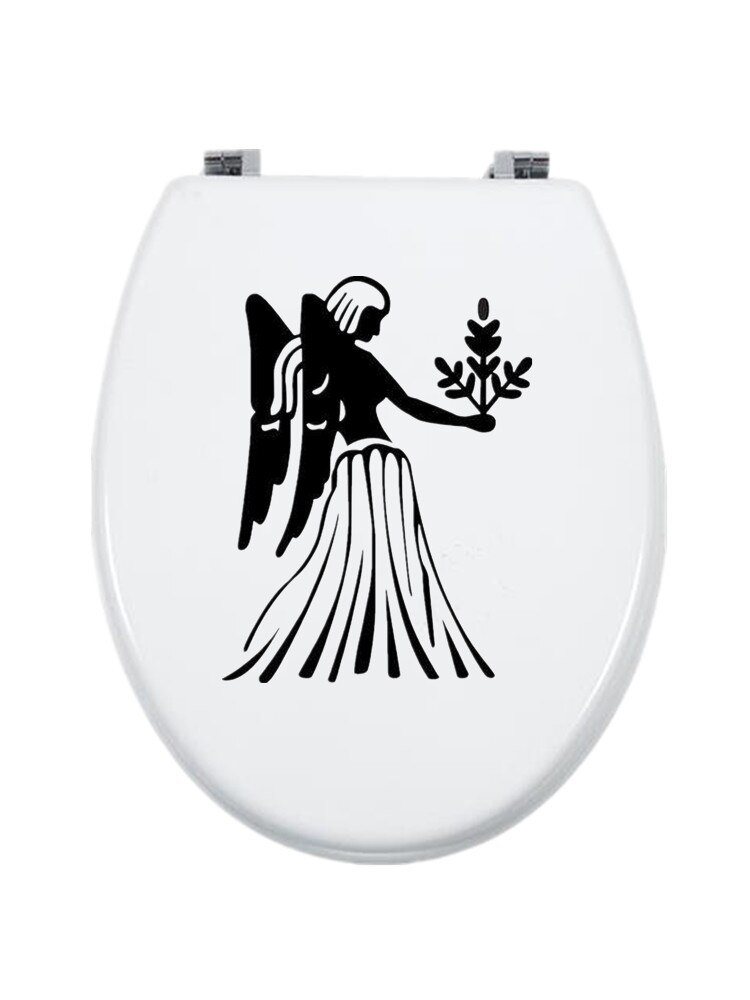 Toilet stickers maleri engel billede et stykke boligindretning tilbehør klistermærke til væg bil notebook computer møbler