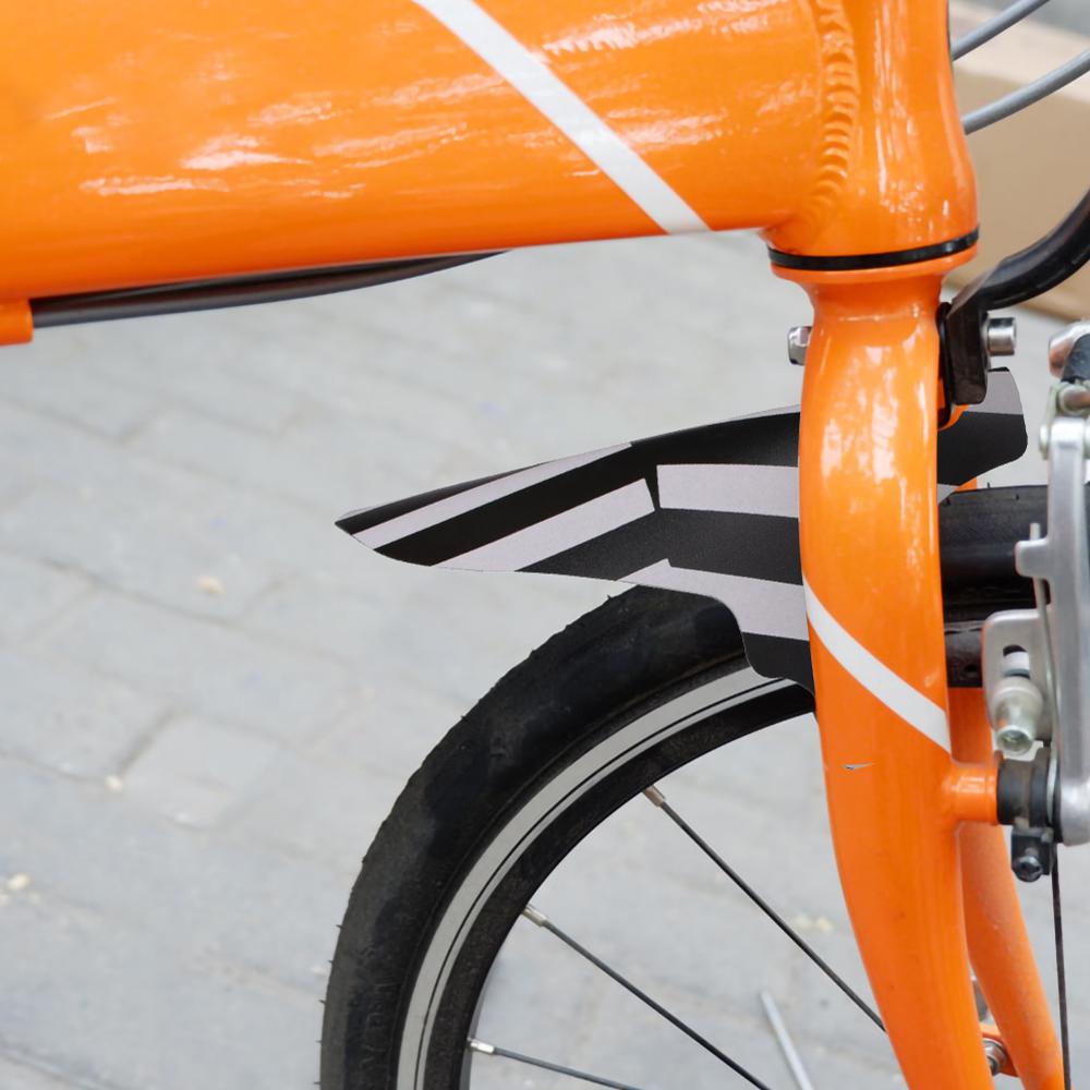Sykkelskjerm foran bak mudguard sykling road mtb terrengsykkel sykkel fender med 6 feste stropp sykkel tilbehør