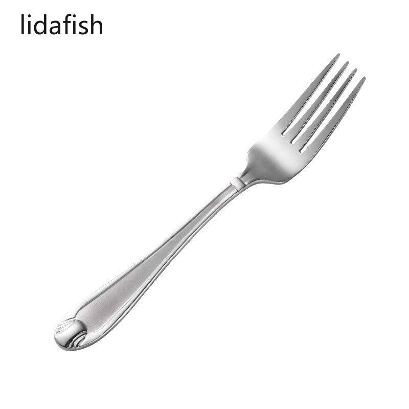 Lidafish-vajilla nórdica de acero inoxidable, cuchillo, tenedor, cuchara, mesa de cocina, accesorios de cocina, 1 Uds.