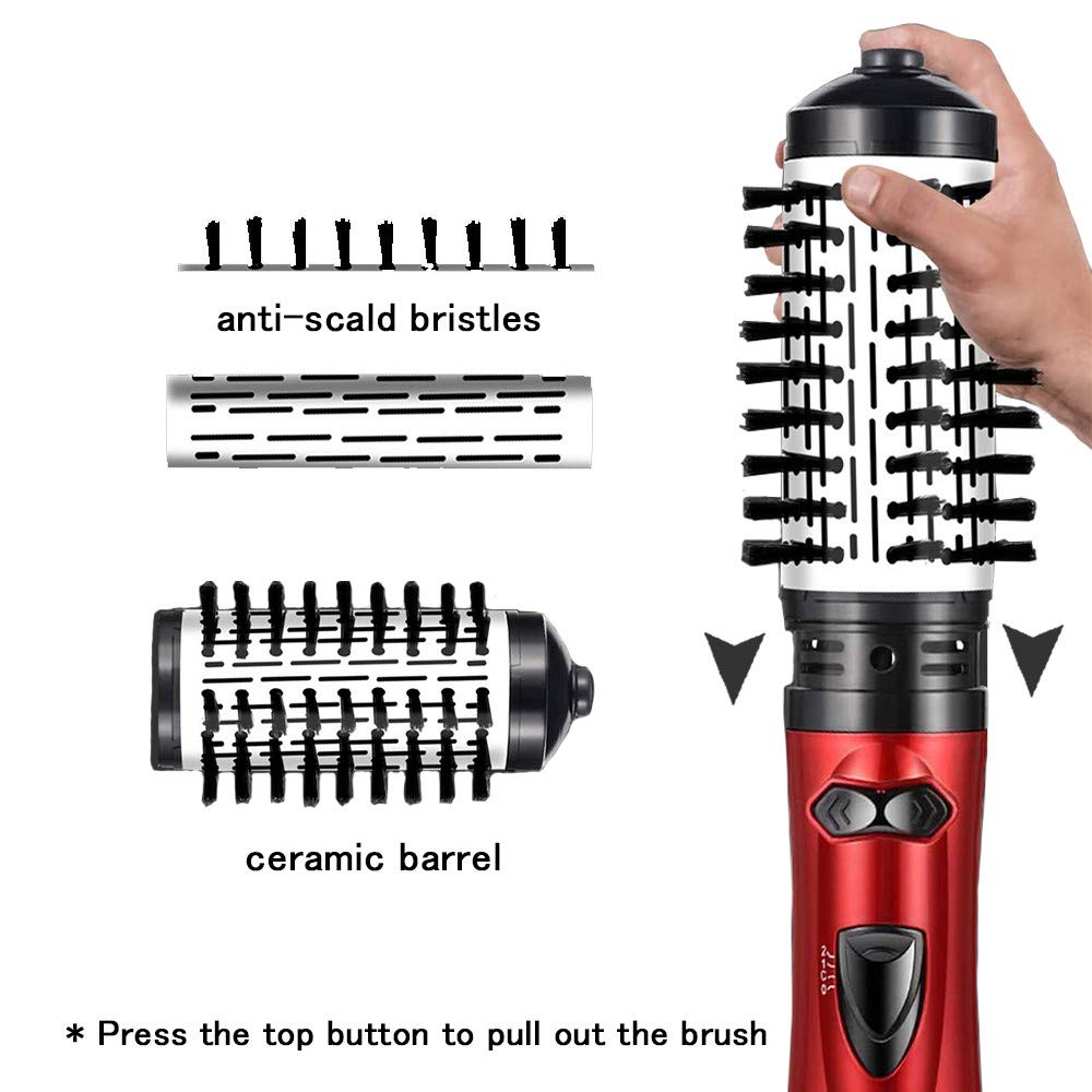 Hair Blow Dryer Hair Straightener Blower 2 In 1 Air Brush Straightening Styling Tools Beauty Salon