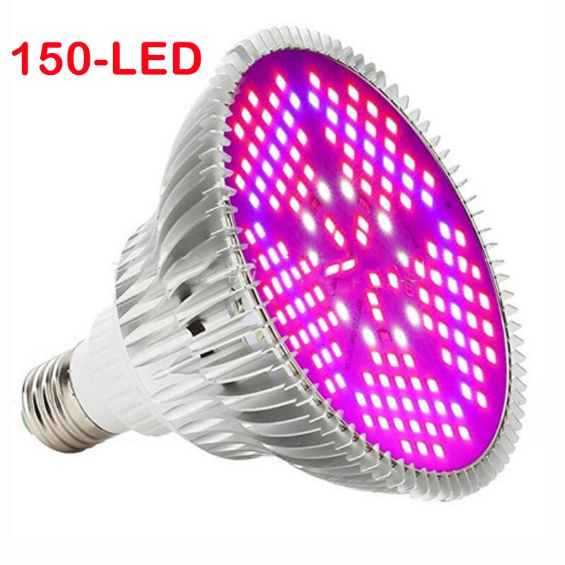 120 150 LED Plant Grow Light Hydro phyto lamp bulb Indoor Flower Greenhouse Full Spectrum Growth Lamp E27 growbox room: 150 LED