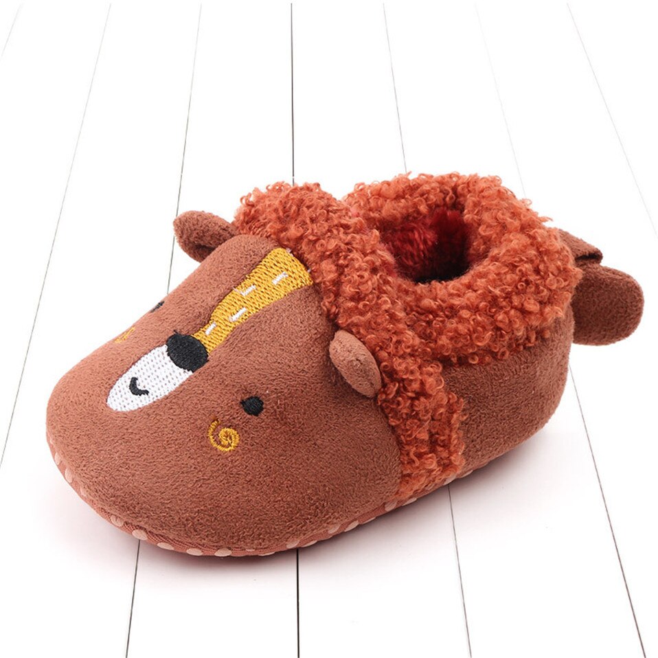 Zapatos adorables para bebé, zapatillas para bebé, niño y niña, zapatos de cuna de punto, zapatillas antideslizantes de dibujos animados para bebé: Style 11 / 13-18 meses