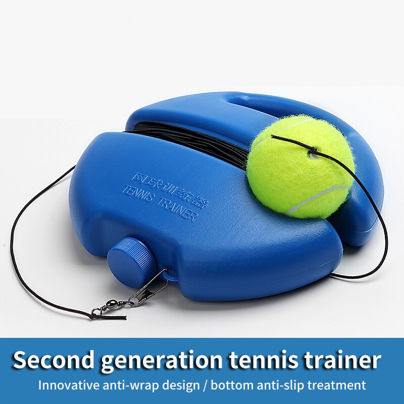 Herramienta de entrenamiento de tenis Durable con entrenador basebboard pelota multifunción conveniente portátil auto-estudio rebote Ball Sport