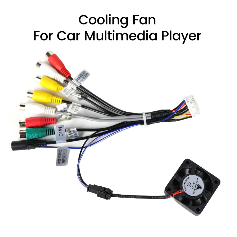 Navifans Cooling Fan For 7862 Android Car Radio Stereo Receiver Multimedia Player Head Unit Computer Machine Chassis Workstation