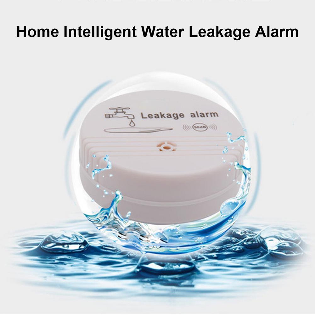Independent Wireless Water Leakage Water Leak Sensor 90 DB Volume Water Leak Alarm For Home Kitchen Toilet Floor Detector