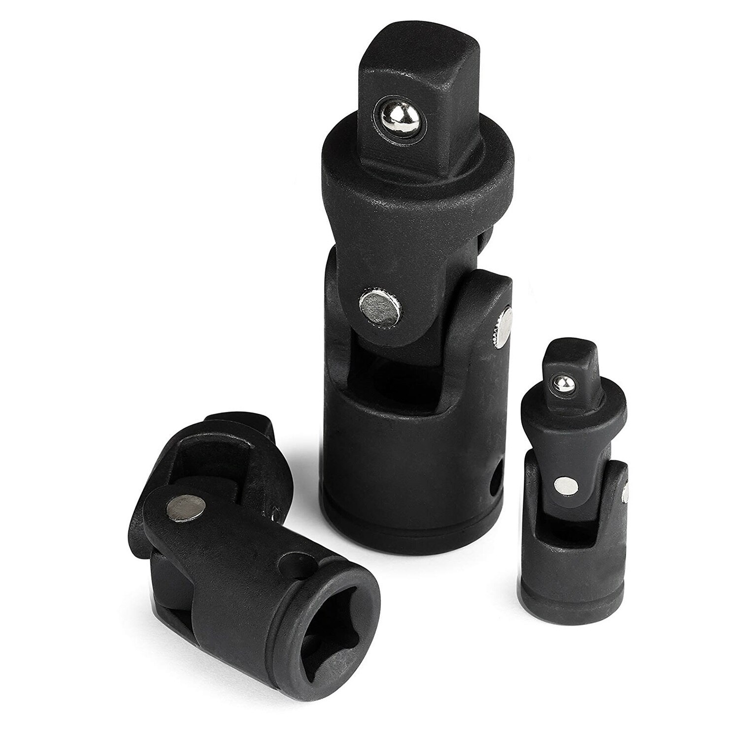 Kogelgewricht Impact Socket Set | 3Pc 1/4 Inch 3/8 Inch 1/2 Inch Drive Universal Carbon Staal Kruiskoppeling slagmoersleutel