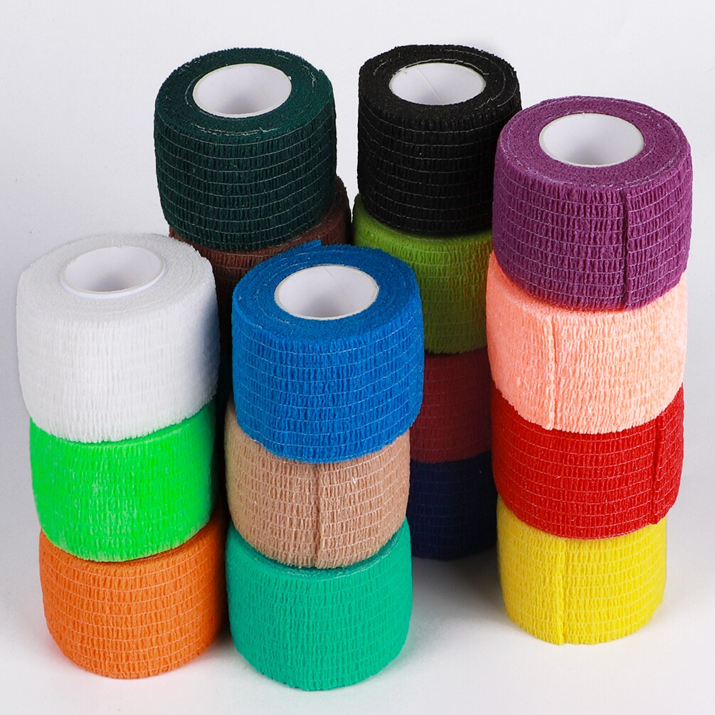 Sport Zelfklevend Tape Hansaplast Adhesive Wrap Samenhangend Bandages Ehbo Tape Huisdier Tape 5Cm * 4.5M