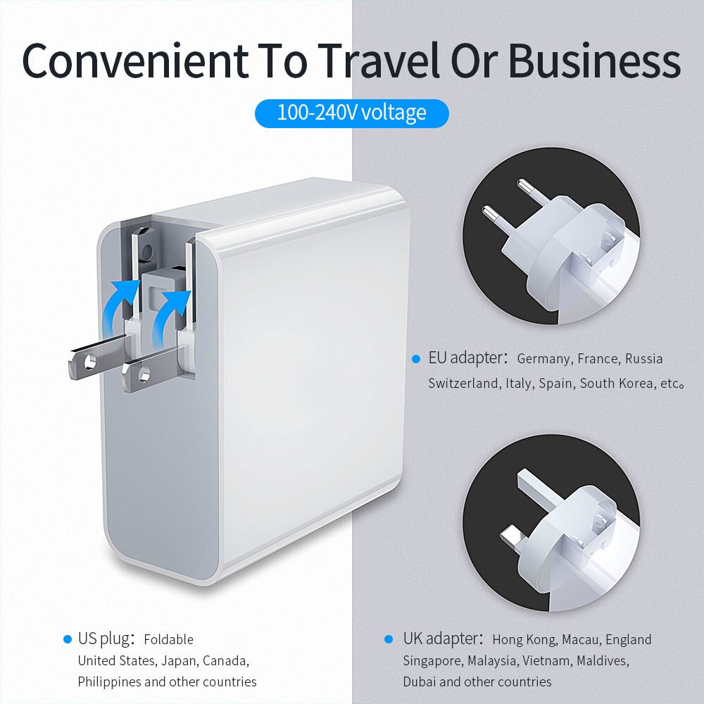 Fast Charger 48W Usb Type C Pd Charger Met Quick Charge 4.0 3.0 Draagbare Usb Telefoon Oplader Voor Tablet smartphone Snelle Lading