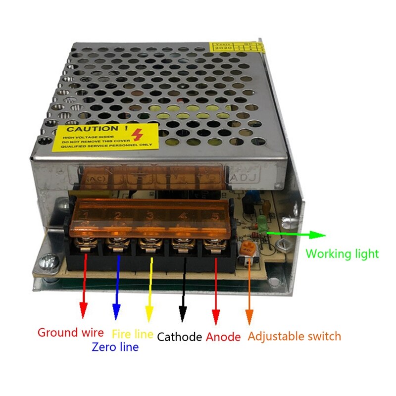 12V 3A Led Schakelaar Transformator Voeding 36W Niet-waterdichte Led Strip Switch Driver Voor Led Strip cctv