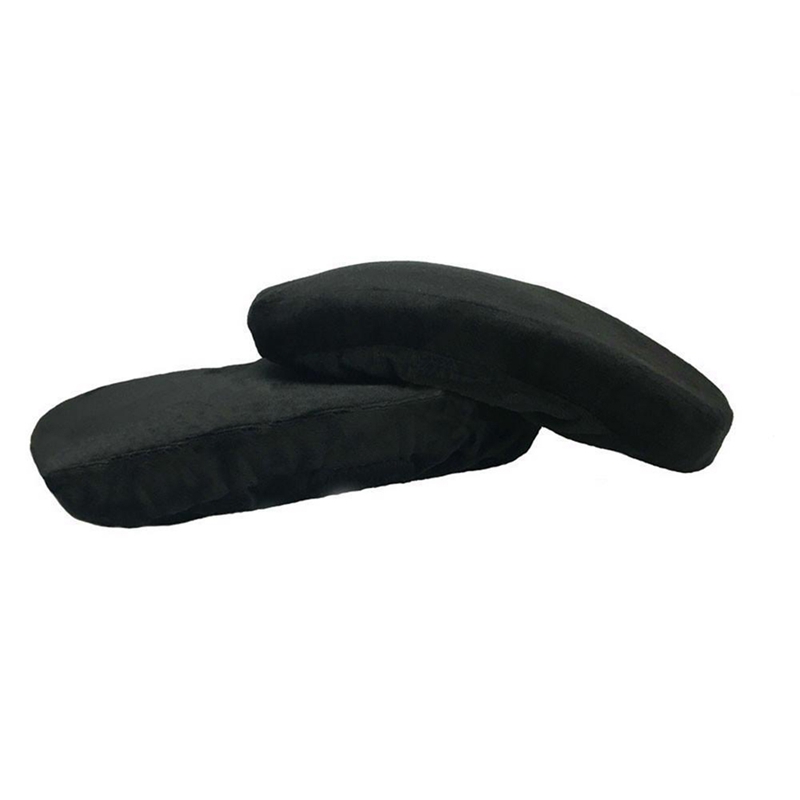-2 dele sæt ergonomisk hukommelse skum stol armlæn pad, hvile comfy hvile kontorstol hvile armlæn cover til albuer og underarm