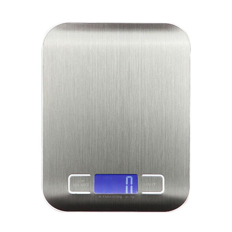 5/10kg household kitchen scale electronic food scale measuring tool ultra-thin LCD precision digital kitchen electronic scale