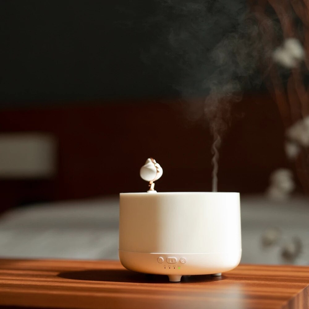 Xiaomi Sothing Muziekdoos Aroma Diffuser Cloud Muziek Doos Huishoudelijke Mute Luchtbevochtiger Slaapkamer Bedlampje