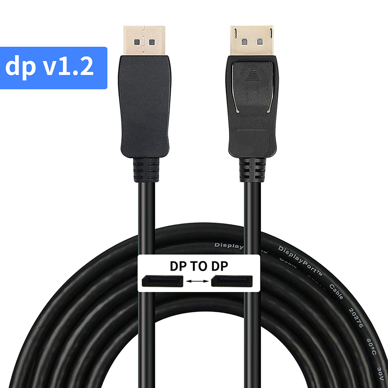 Display Port Kabel 1,4 144Hz 8K Displayport Dp Kabel Für Pc Laptop Tv-Monitor 4K Displayport Kabel adapter 1,4 Stecker 3/2m: dp 1.2 / 3m