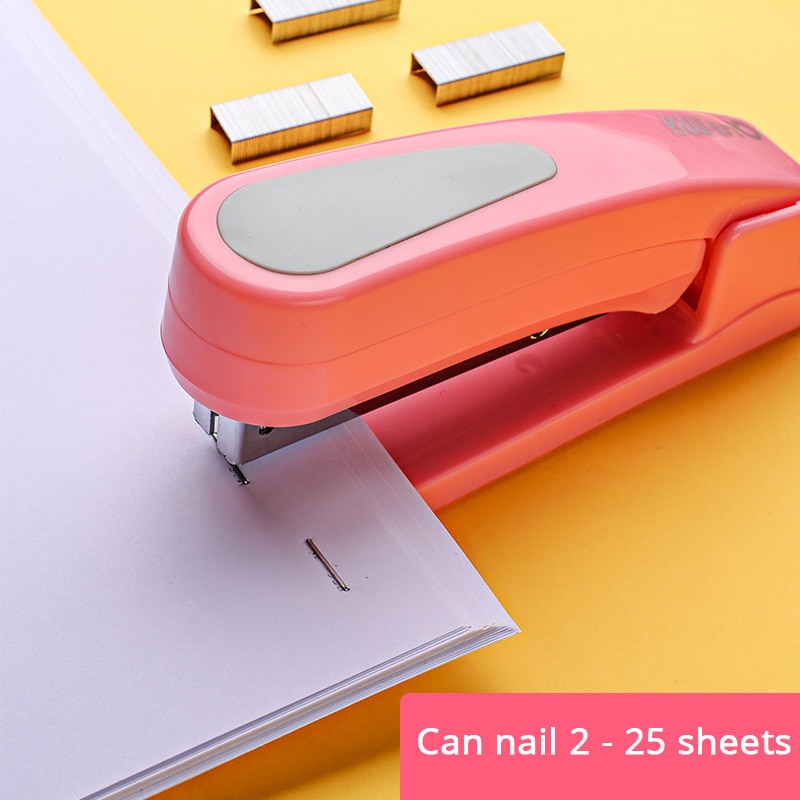 360 obrót ciężki obowiązek zszywacz użyj 24/6 zszywki bez wysiłku długi zszywacz szkolny zszywacz biurowy biuro introligatorskie materiały biurowe