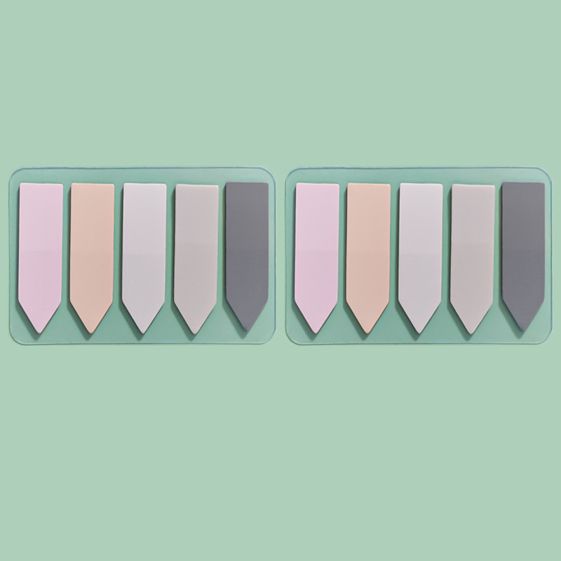 Convenient Wall Sticker Memo Self Adhesive Memo Pad Sticky Notes Bookmark Marker Memo Sticker Paper: 5