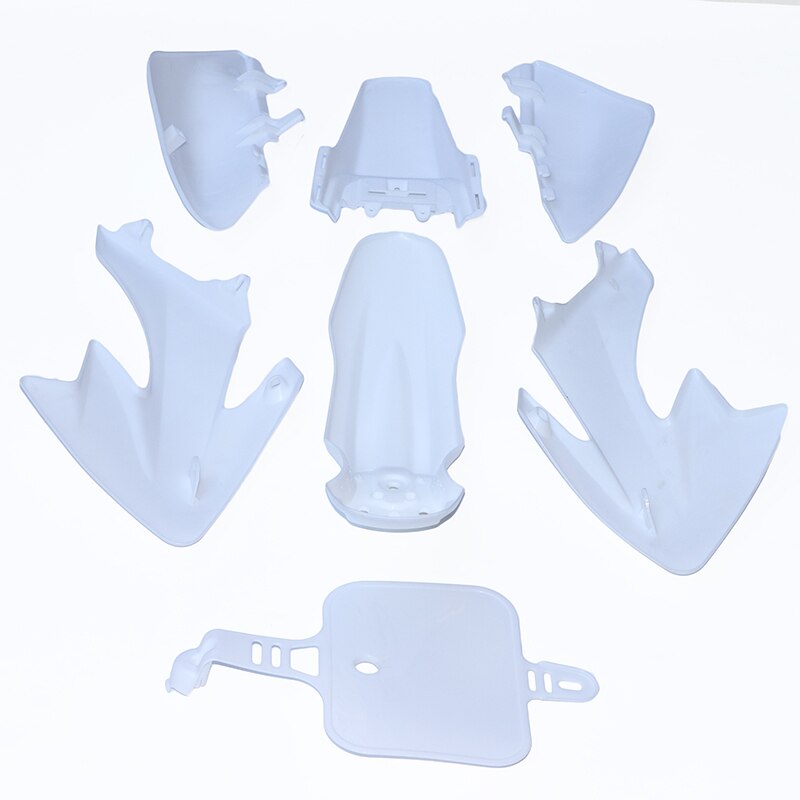 Kit de carénage en plastique CRF50 XR50, pour moteur CRF 50 Pit Dirt Bike, 50cc 70cc 90cc 110cc 125cc 140: WHITE