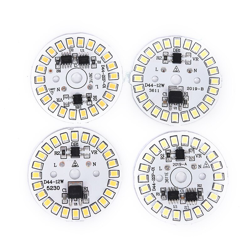 Lámpara de parche de bulbo LED, , módulo Circular de placa SMD, placa de fuente de luz para bombilla