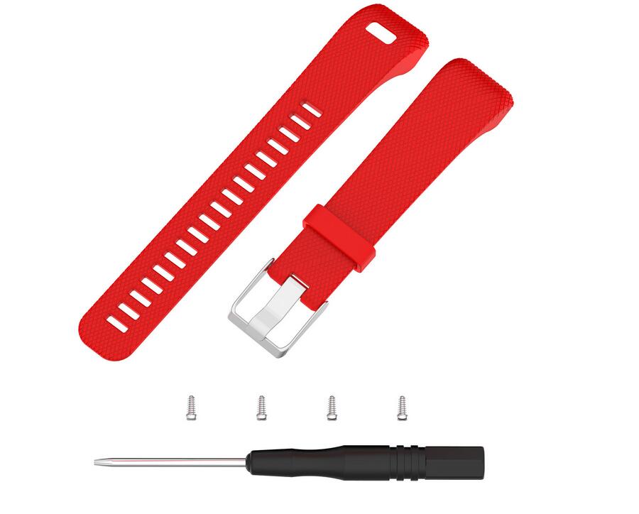 Beste Polsband Voor Garmin Vivosmart Hr Plus Hr + Horlogeband Met Gereedschap Schroef Sport Siliconen Horloge Band Armband polsband