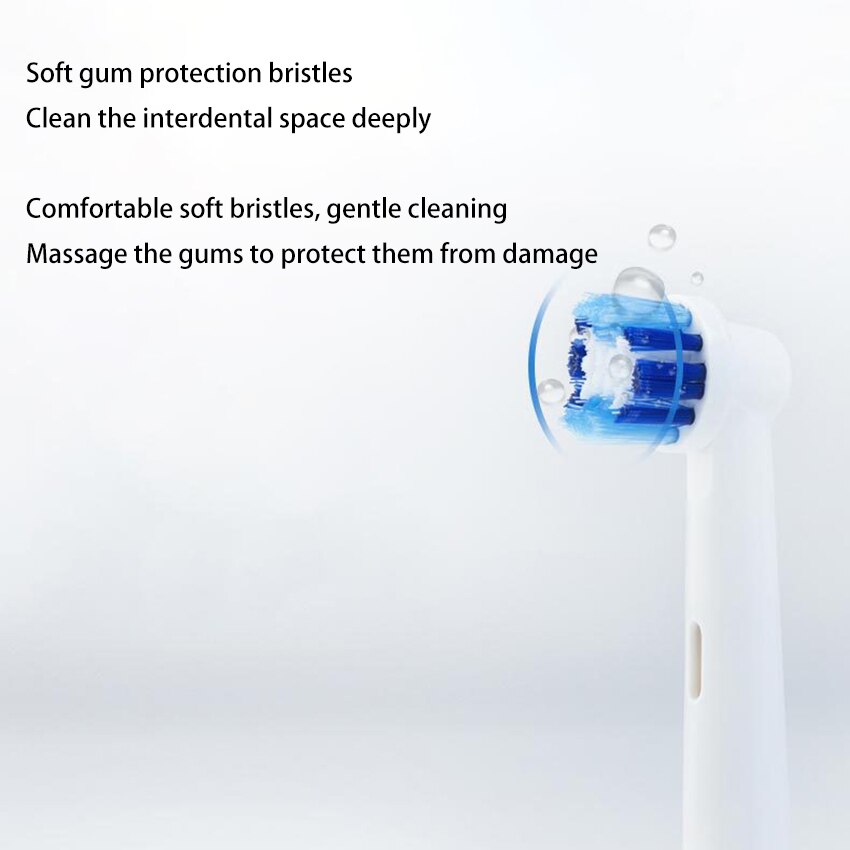5pc/lot Simply Clean Replacement Toothbrush Heads Electric Toothbrush Soft Bristles Brush Head 6 Styles Electric Toothbrush Head