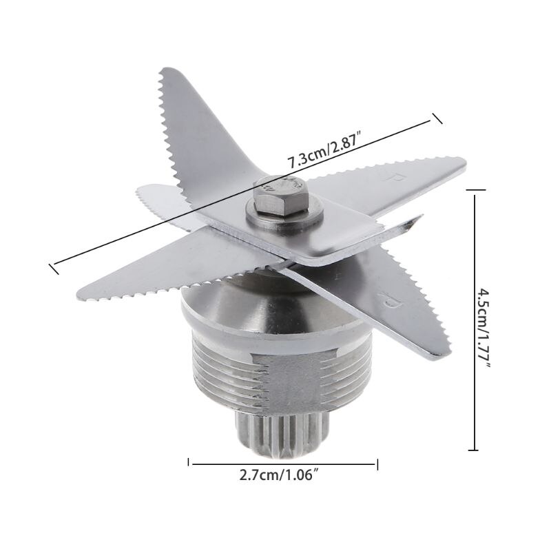 Mixer cutter head sojabønnemælk maskine med blade knive juicer reservedele til kalorik pro bl -767010 tw tm 767 768 800 g5200 g2001