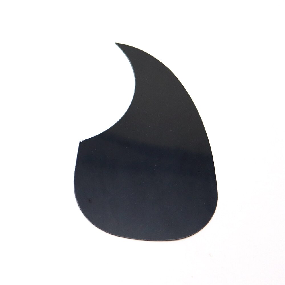 1pcs Right Folk Acoustic Guitar Pickguard Self-adhesive Pick Guard Sticker for Acoustic Guitar Accessories: 1pcs Black