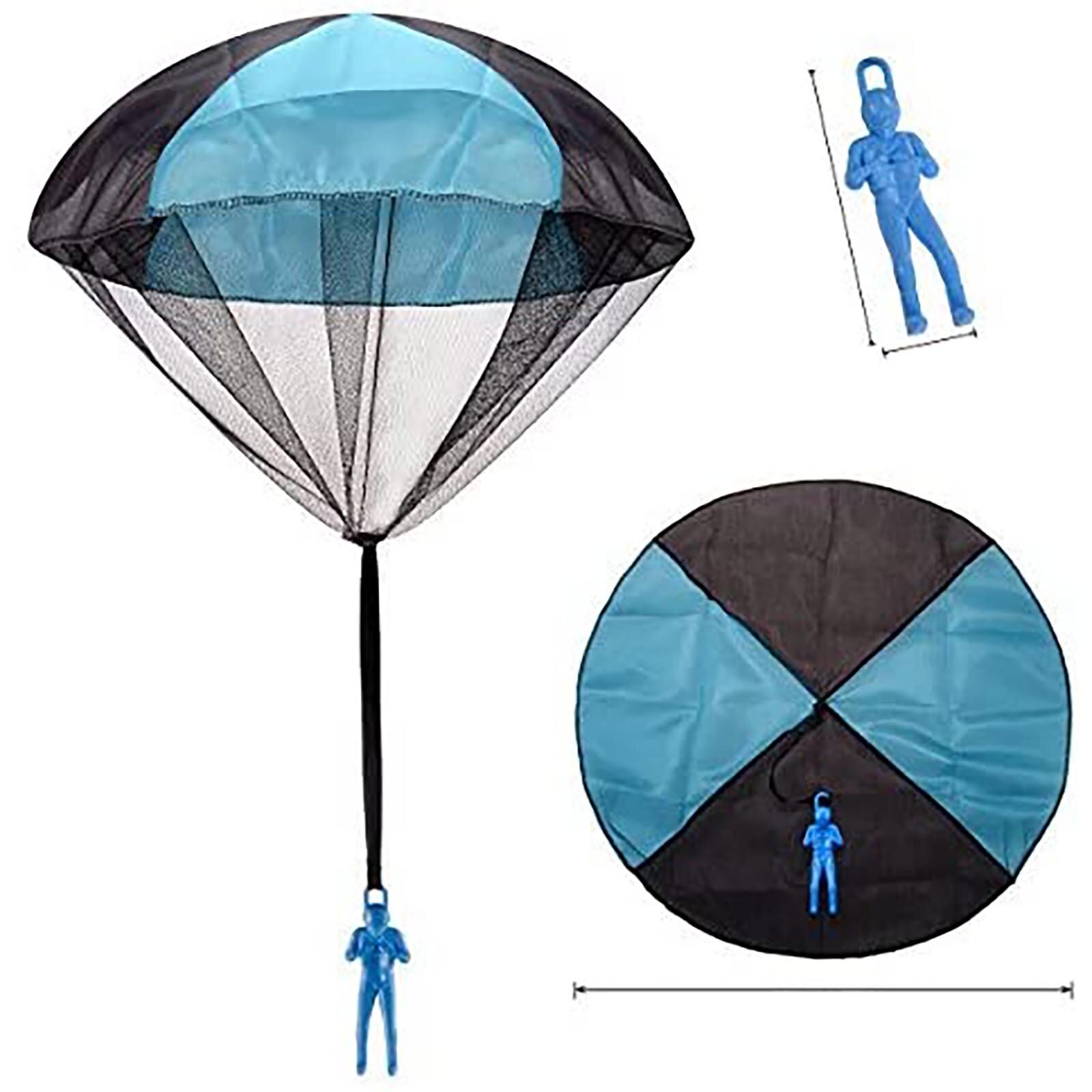 4Pc Hand Gooien Parachute Kids Outdoor Grappig Speelgoed Spel Educatief Speelgoed Voor Kinderen Vliegen Parachute Sport Mini Soldaat speelgoed