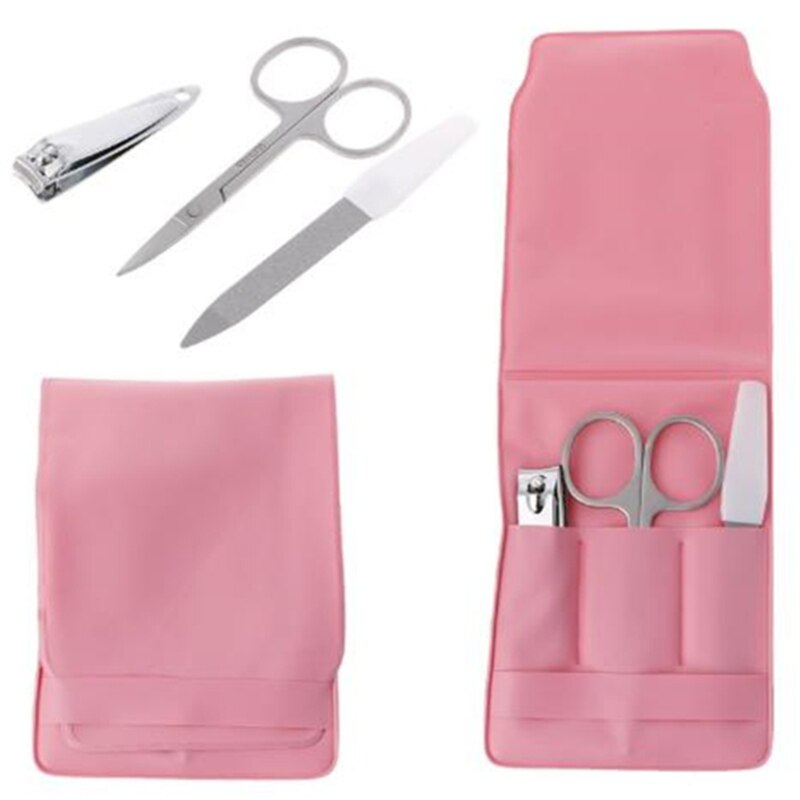 3 Pc Manicure Gereedschappen Nagelknipper Nipper Professionele Manicure Tool Set Reizen Pedicure Tool Kit Met Case Nail Pedicure Set