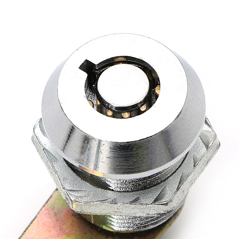 Cerradura Tubular de leva de cajón para puerta, buzón, armario con 2 llaves, aleación de Zinc de 20mm