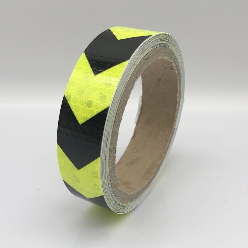 Reflective Tape Bike Stickers Reflective Safety Warning Conspicuity Reflective Tape Film Sticker Light Bar Bicycle Accessories