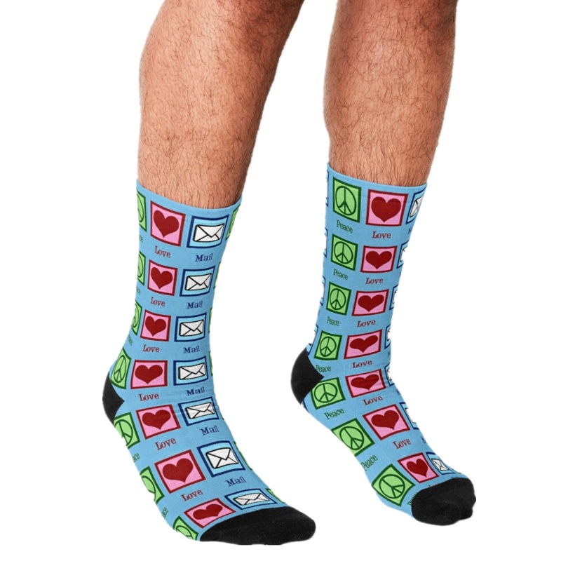 Chaussettes drôles pour hommes, touches de Piano, couverture musicale, motif imprimé hip hop, chaussettes joyeuses pour hommes, mignons garçons, style de rue, chaussettes folles pour hommes: W1480