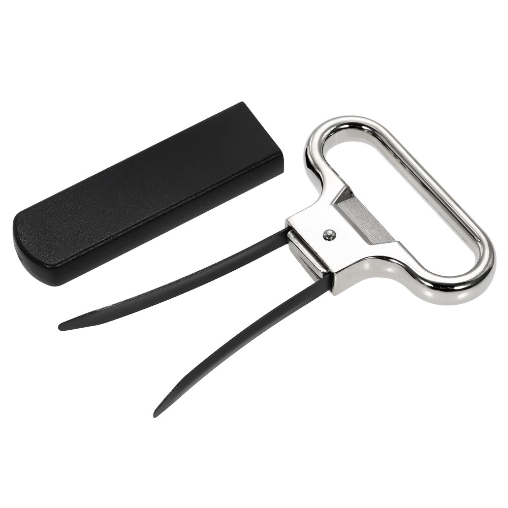 Twee-Prong Wijn Flesopener Kurkentrekker Remover Wijn Flesopener Twee Prong Kurk Puller Beschadigd Kurk Remover Oude wijn Kurkentrekker