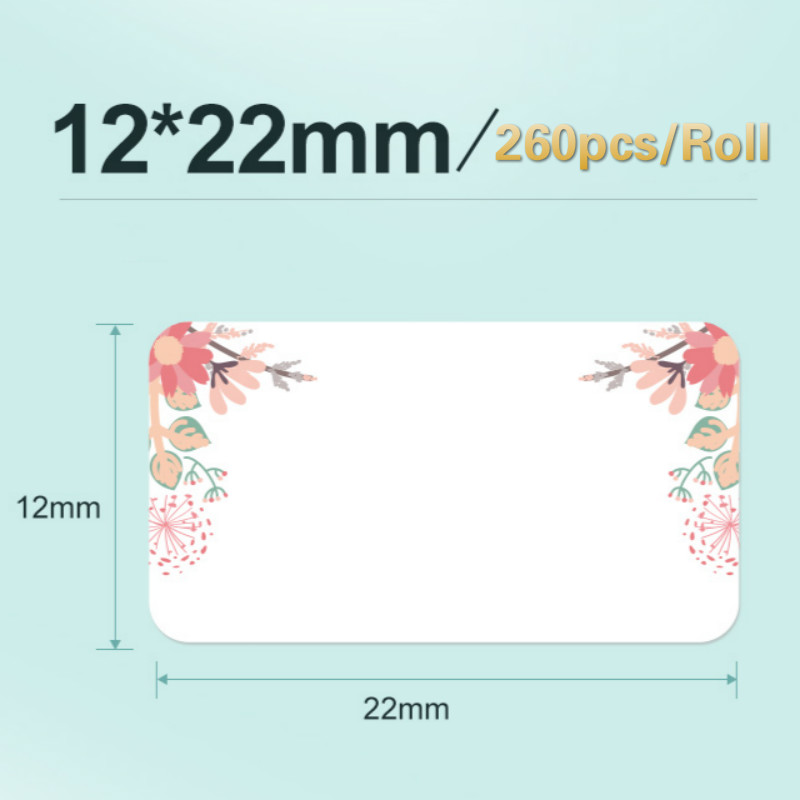 Niimbot D11/D61 Label Printer Printer Paper Roll Label Sticker Waterproof Anti-Oil Tear-Resistant Price Label Scratch-Resistant: 02 chunfengshili