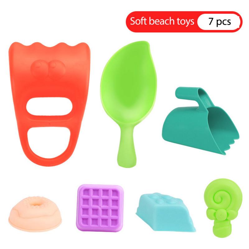 7/18pcs Suit Beach Toy Shovels Kids Play Sand Shov... – Grandado