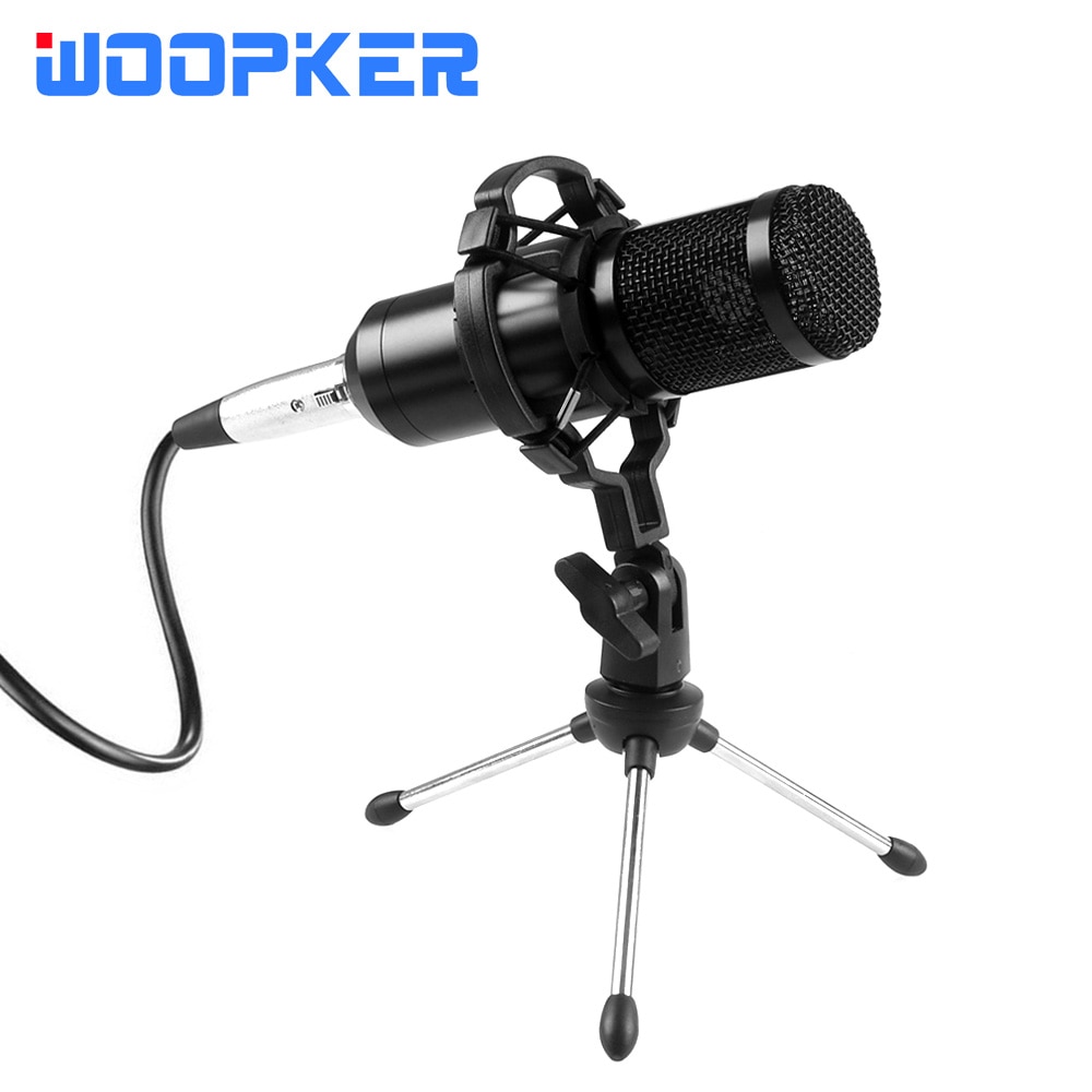 Condenser Microphone BM 800 Set for PC Computer with Tripod and Shock Mount Microfone BM800 Kit Studio Mic