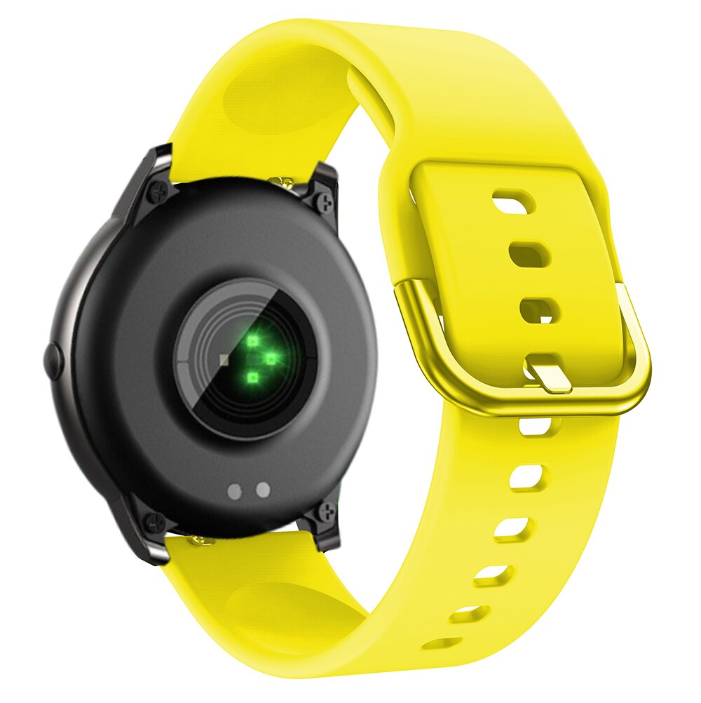 3 sztuk Premium hartowane szkło HD filmy dla Haylou Solar LS05 Smartwatch Screen Protector z oryginalnym paskiem dla Haylou Solar: Yellow