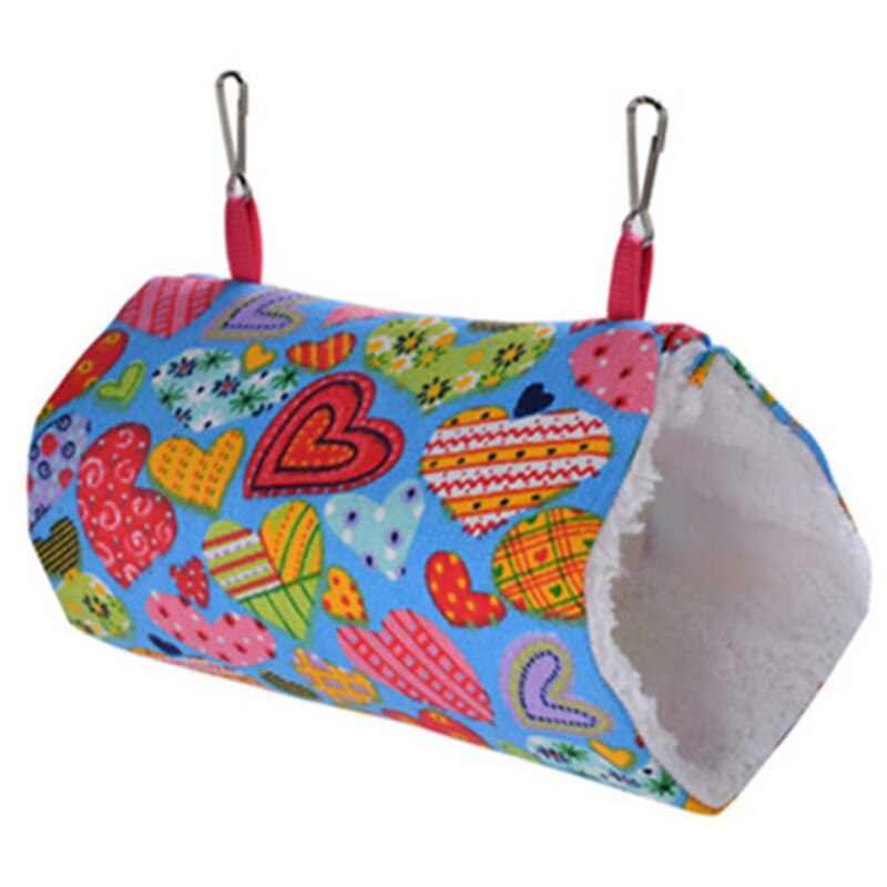 Small Pet Sleeping Bed Graffiti Pet Bed Hamster Hedgehog My Neighbor Totoro Parrot Tunnel Hammock Hamster Tunnel Toy Pet Tools