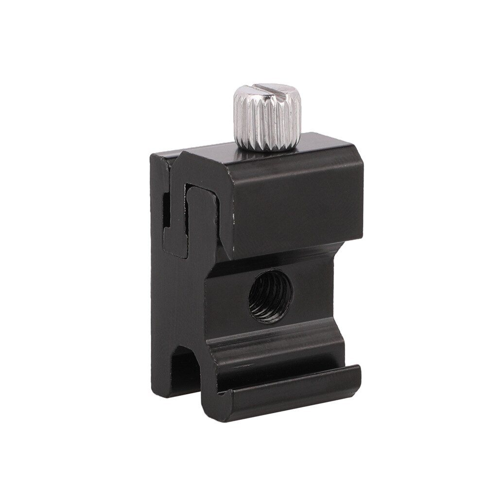 Trípode monopié Zapata de cámara para adaptador de soporte de Flash con tornillo de trípode de 1/4 "-20
