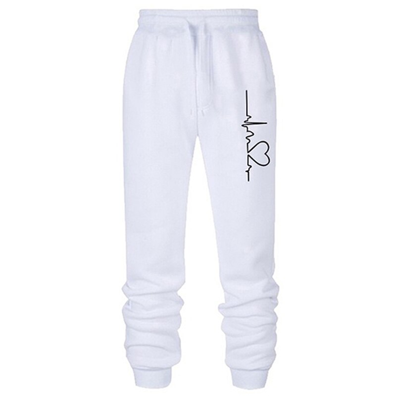 Lässige trainingshose für damen Ich bin herbst, Ideal für Sport und freizeit. sterben dünne baumwollhose mit drucken ist perfekt für frühling und herbst.