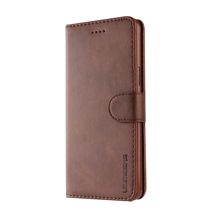 For Samsung Galaxy S8 Plus Case Leather Vintage Phone Case On Samsung S8 Plus Case Flip Wallet Cover For Samsung S8 Case S8+ Bag: Samsung S8 / Auburn