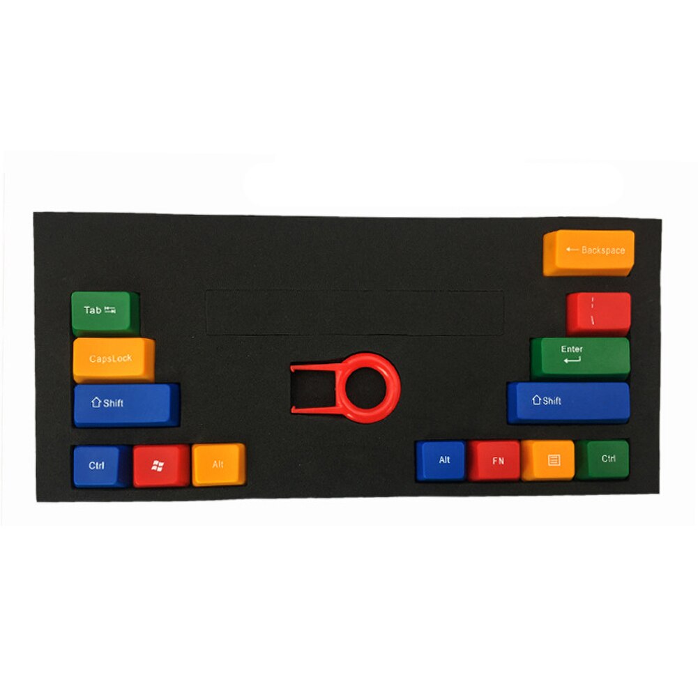 14 Teile/satz PBT Klar ABS Farbe Passenden Mechanische Tastatur Schlüssel Kappen Ersatz Schlüssel Kappe Mechanische Tastatur Ersatz Schlüssel Kappe