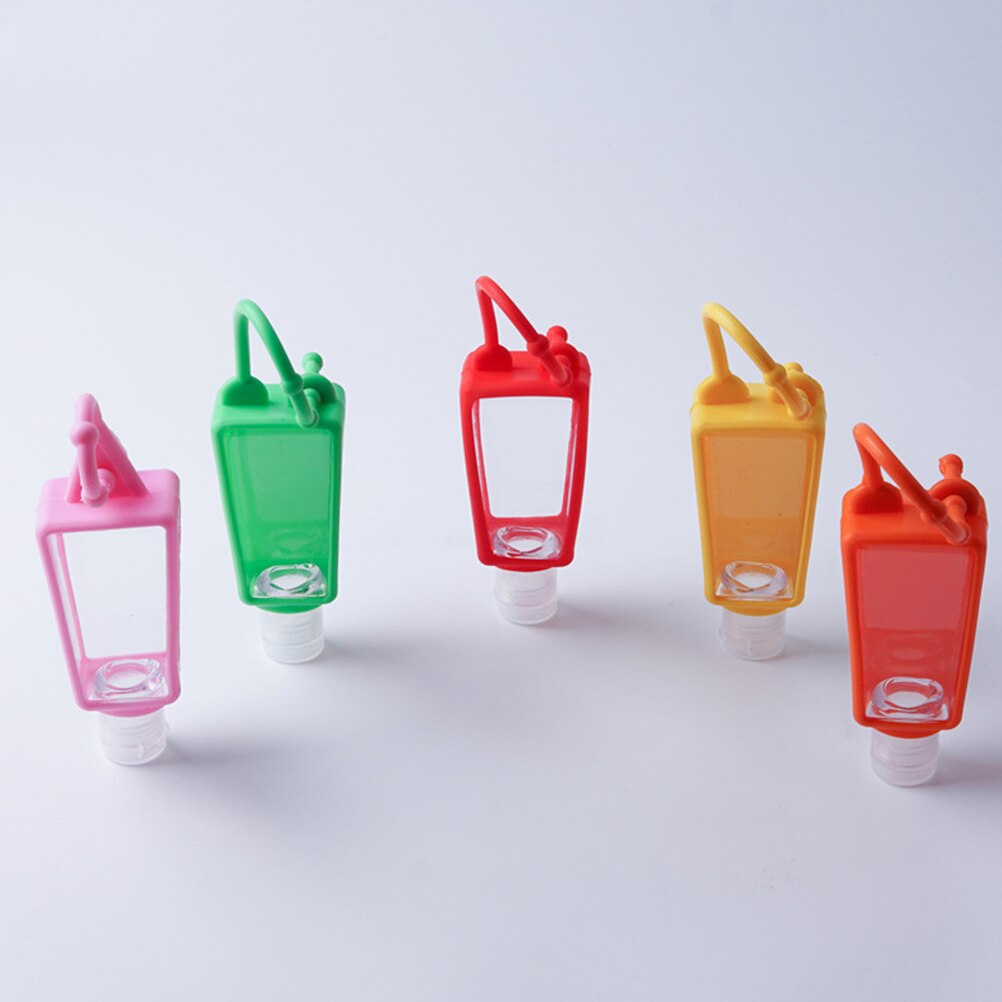 12Pcs 30ml Child Hand Sanitiser Travel Bottles Portable Hand Sanitizer Bottle Leak Proof Liquid Containers