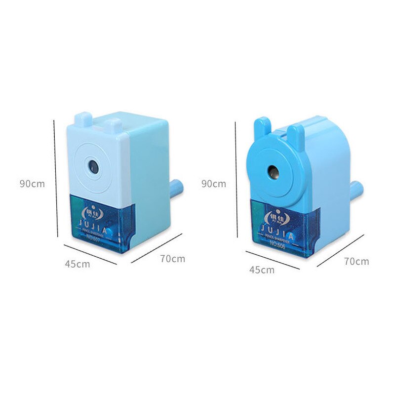 Sacapuntas Manual para Aprendizaje de dibujos animados, papelería, sacapuntas automáticos, suministros para el aula, para niños