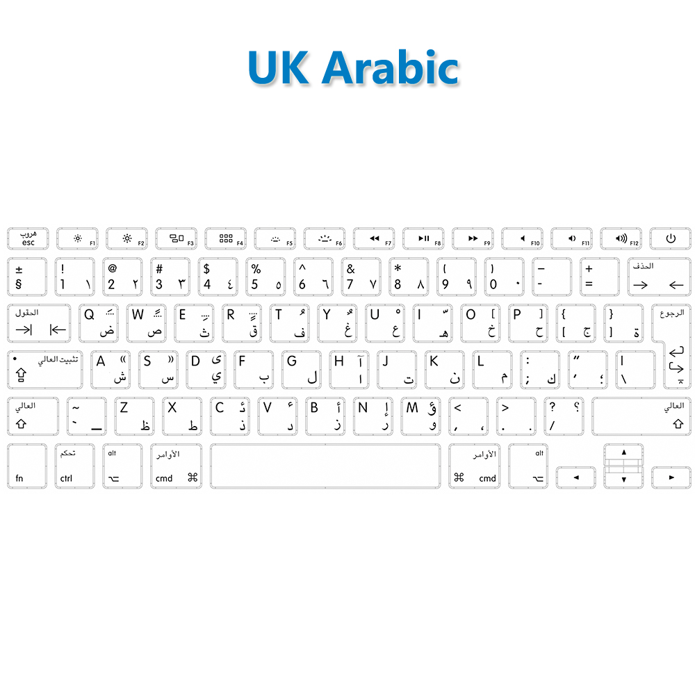LL Earn A1708 Keycap Keyboard Keys Cap +Tool For Macbook Pro 13" Retina US/UK/French/Spanish/Japanese/Italian/Korean White Clip: WHITE