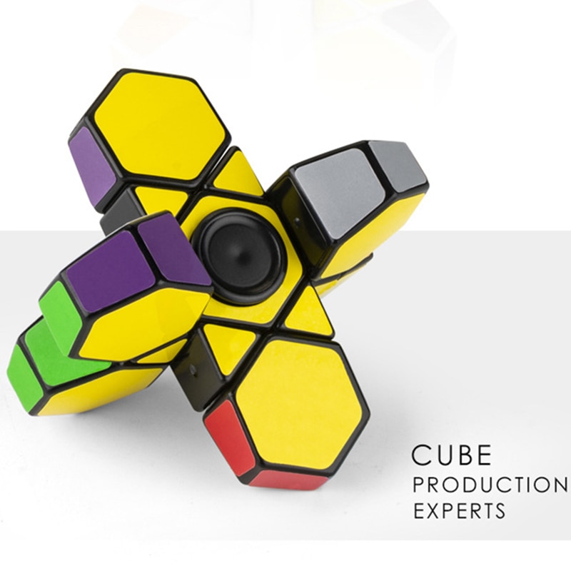 I bambini Che Imparano Spin Puzzle Cube Giocattoli Educativi Creativi E Senza Stress alleviare Giocattoli per un Regalo